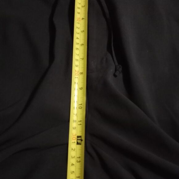 Banana Republic 12 Full Length Black Zipper Pockets Cord Women's Dress Pants - Picture 7 of 10